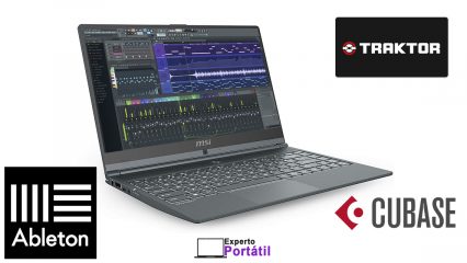 ordenador portatil para produccion musical